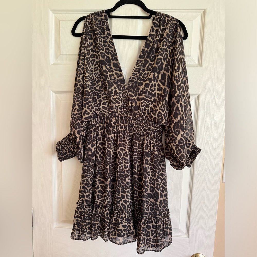 Lovestitch Print Mini Dress